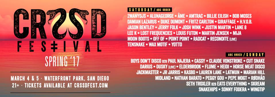 CRSSD ‡ Festival Spring 17