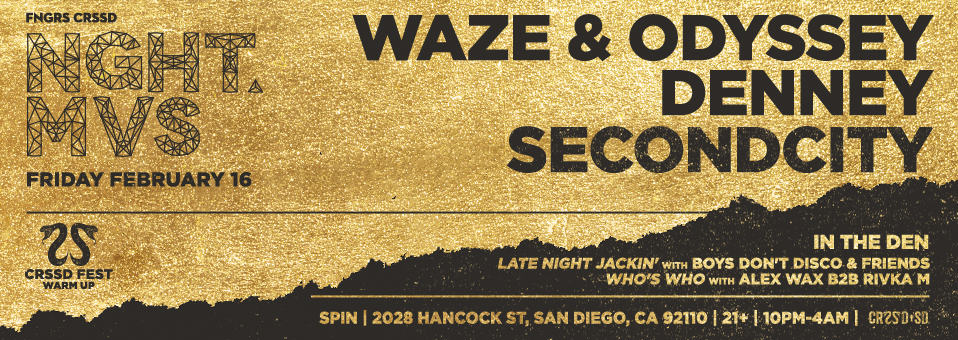 Waze & Odyssey, Denney, & Secondcity