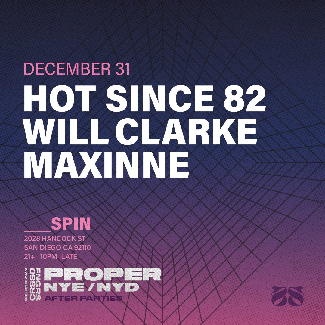 Proper AD: Hot Since 82 + Will Clarke + Maxinne