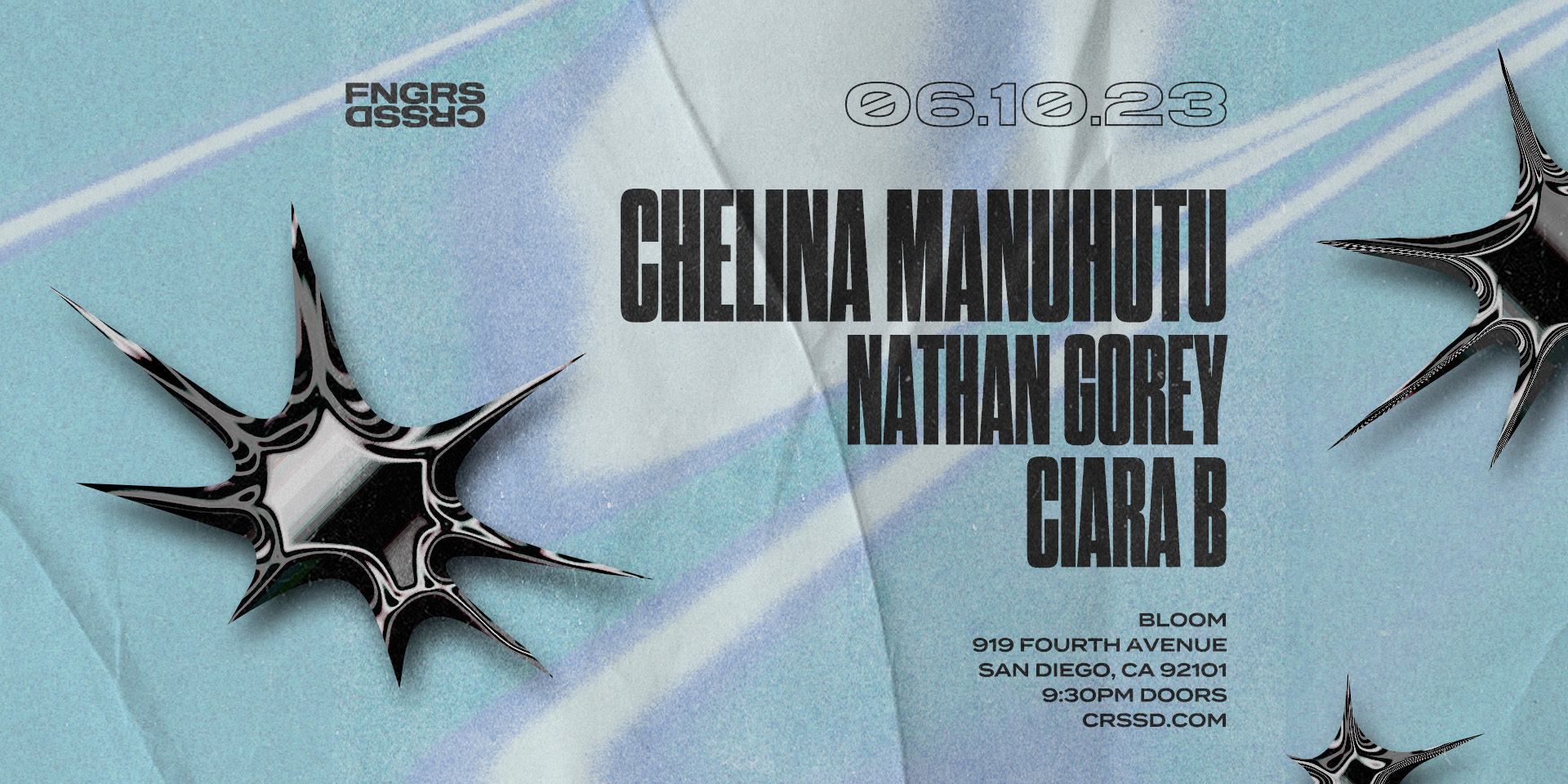 Chelina Manuhutu + Ciara B + Nathan Gorey