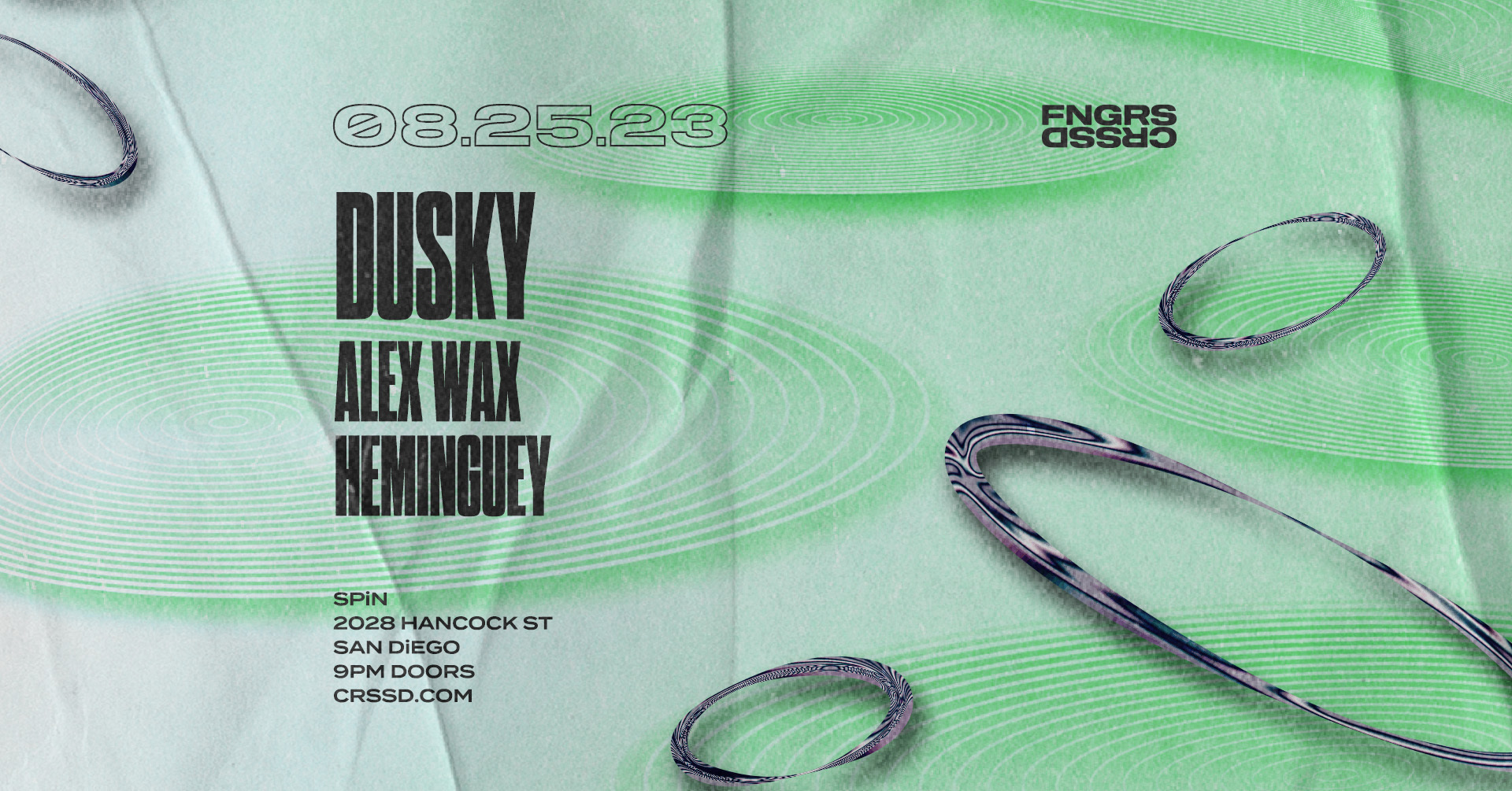 DUSKY + ALEX WAX + HEMINGUEY