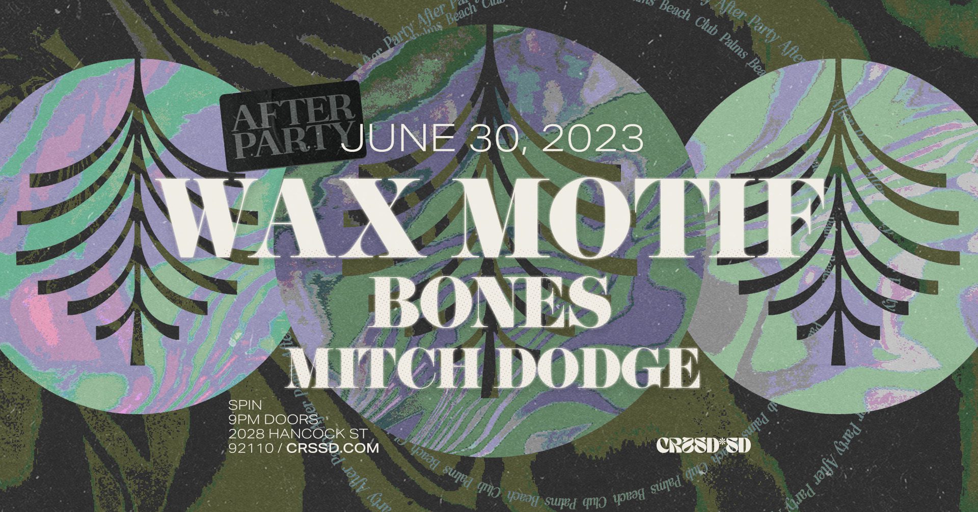 WAX MOTIF + BONES + MITCH DODGE